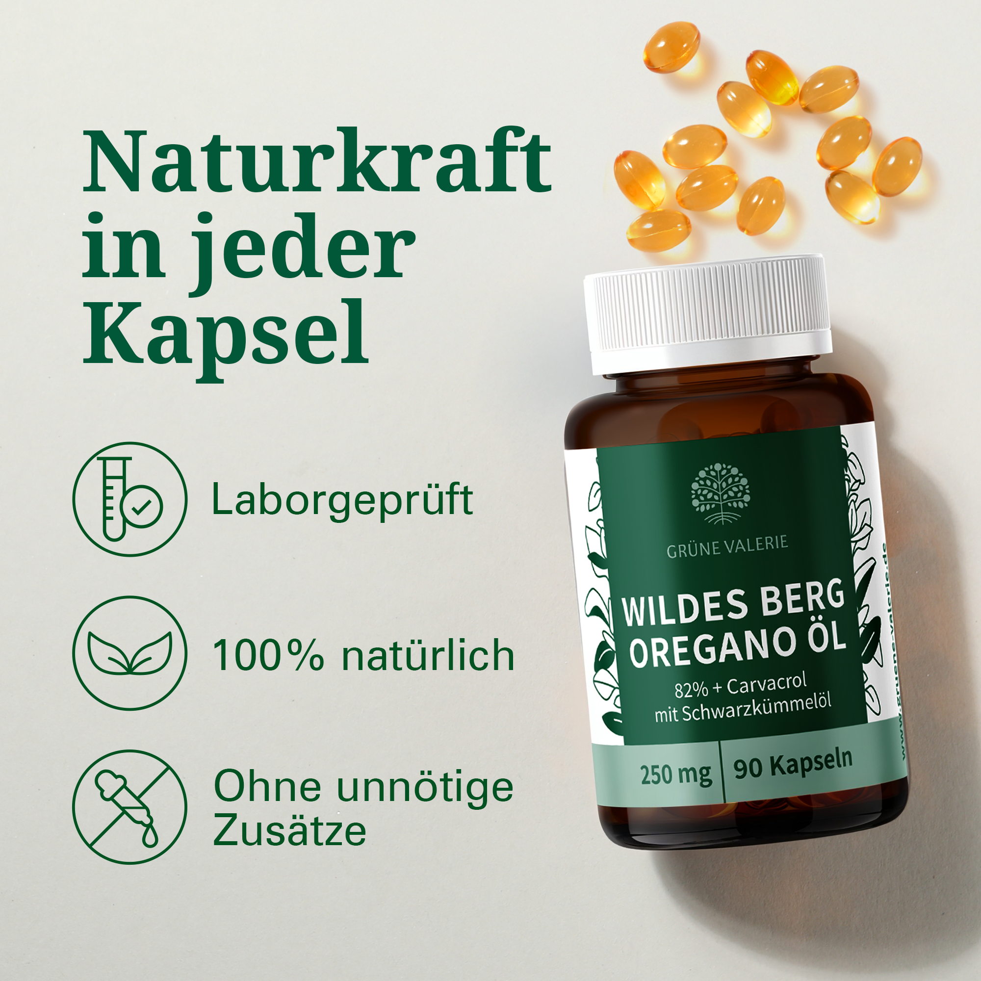 Bio Oregano Öl Kapseln