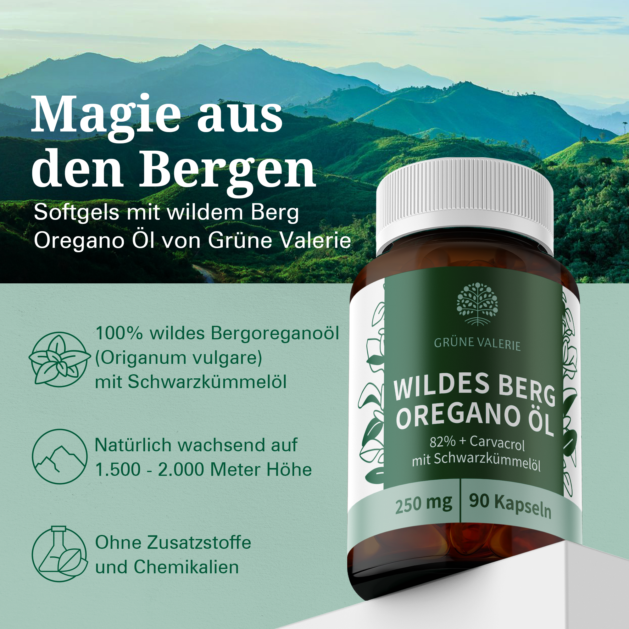 Bio Oregano Öl Kapseln