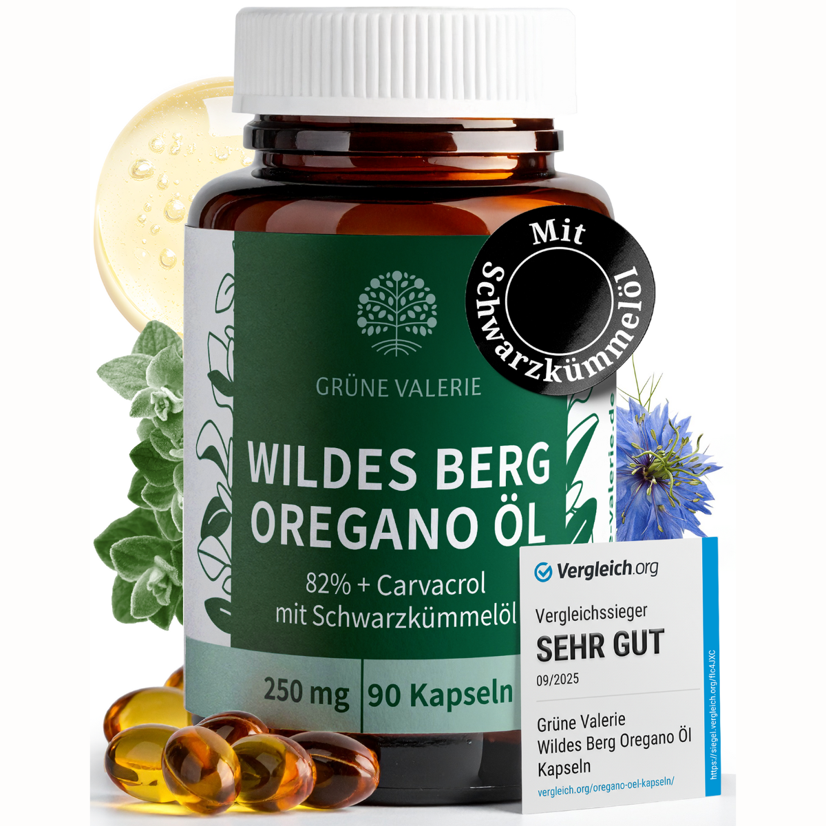 Bio Oregano Öl Kapseln