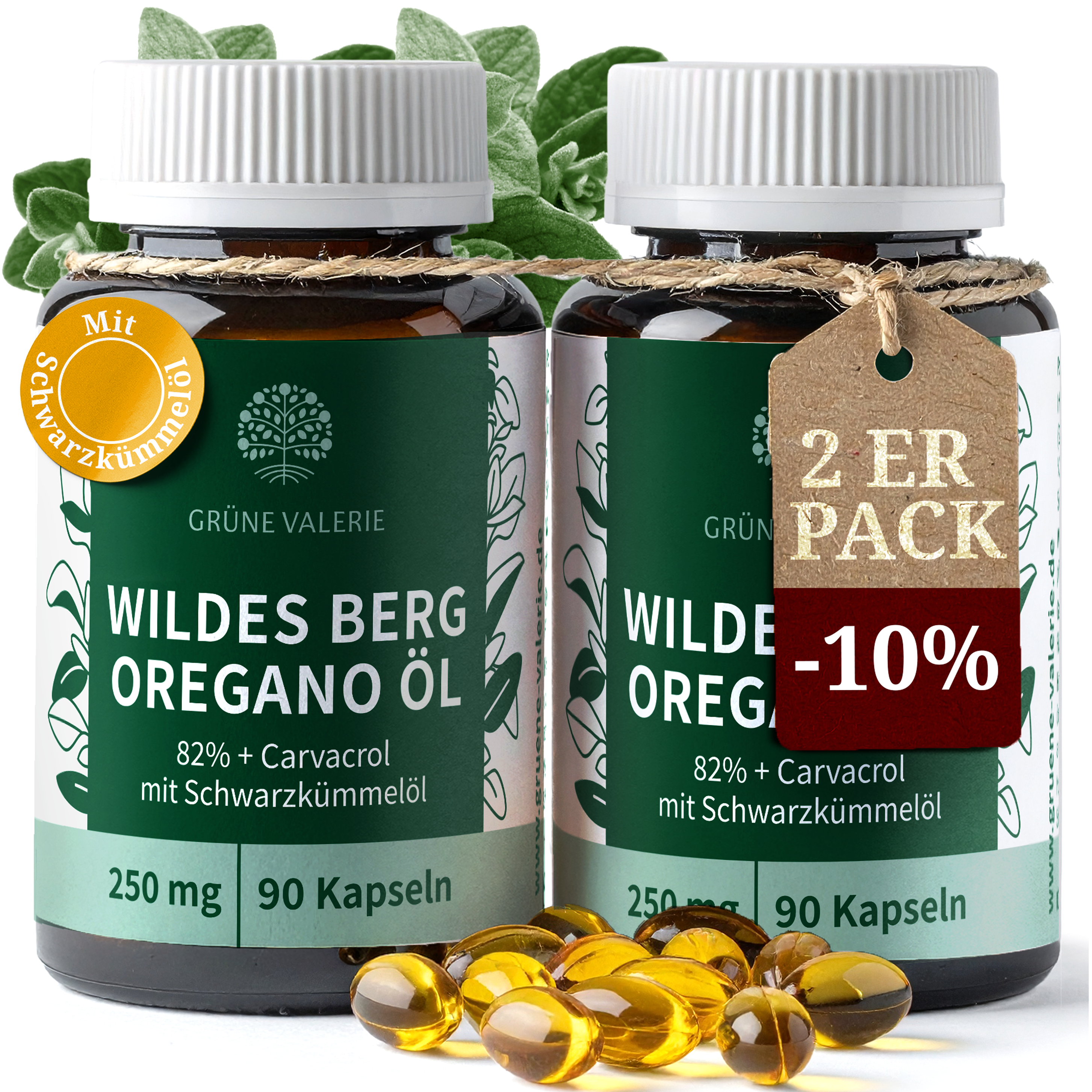 Bio Oregano Öl Kapseln