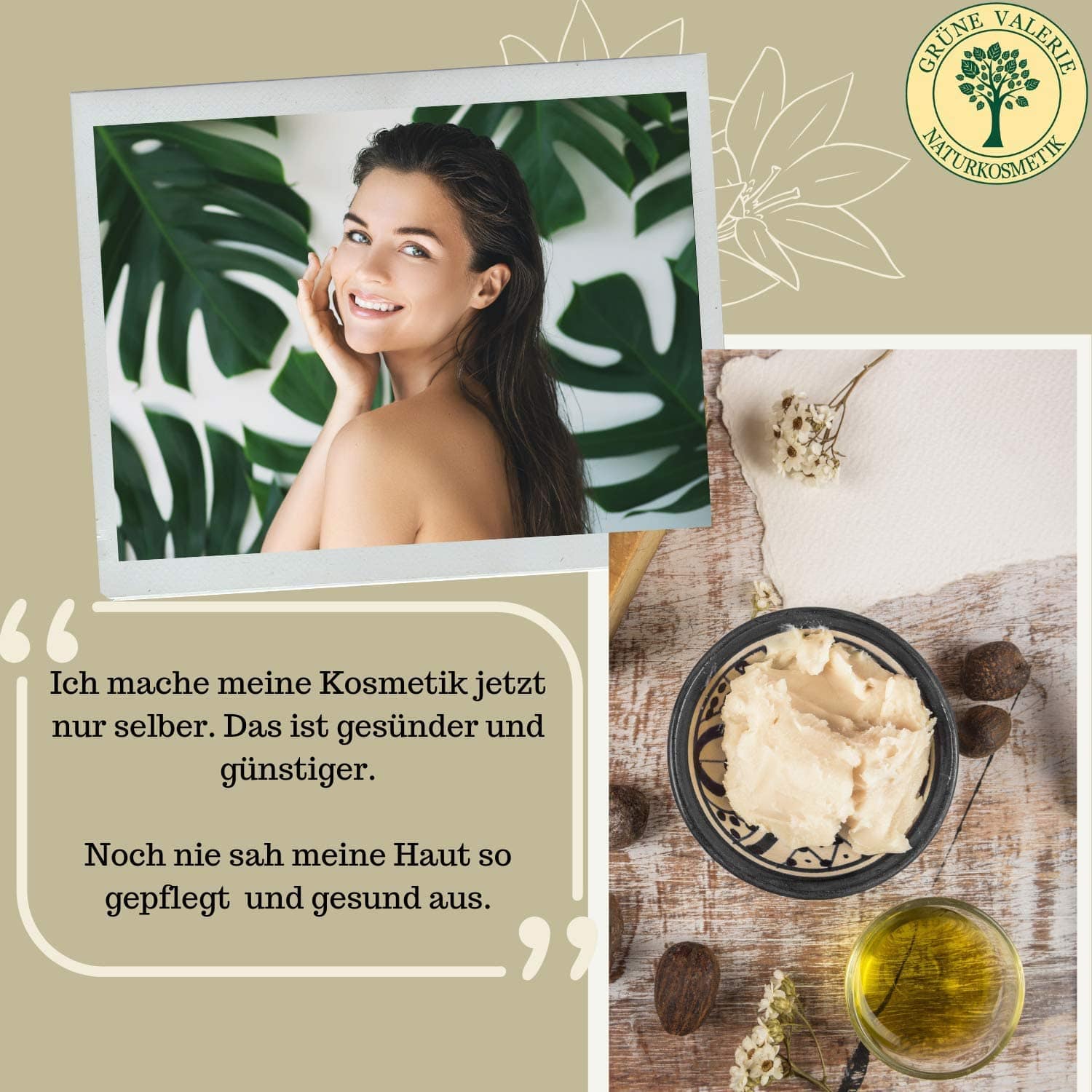 SheaButter - 250g unraffiniert - Ivory White Karite