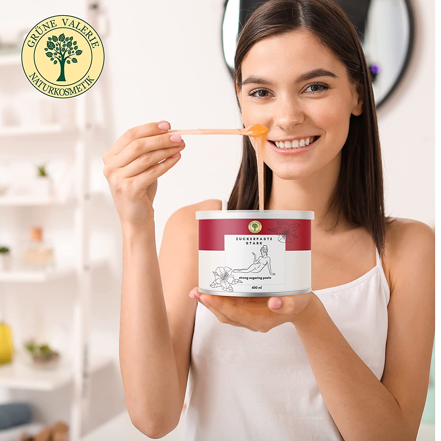 Zuckerpaste Sugaring Paste - Strong 400 ML - Haarentfernung/Enthaarung