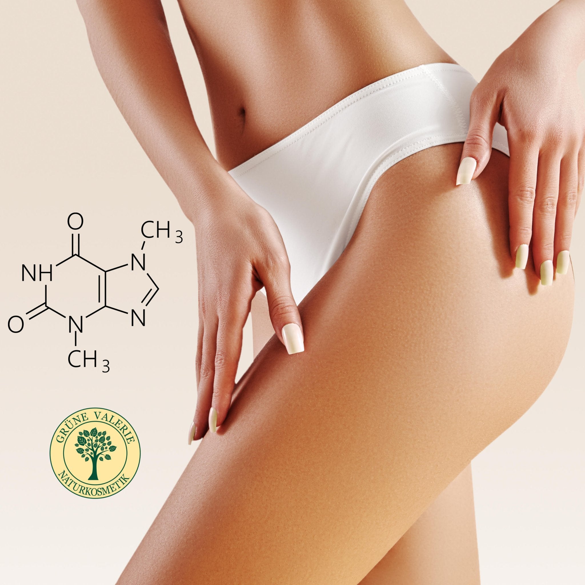 GRÜNE VALERIE® Cellulite Creme - Thermoaktive Creme - XXL 500ml