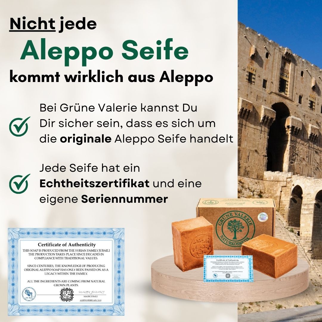 Original Aleppo Seife Set 20% Lorbeeröl