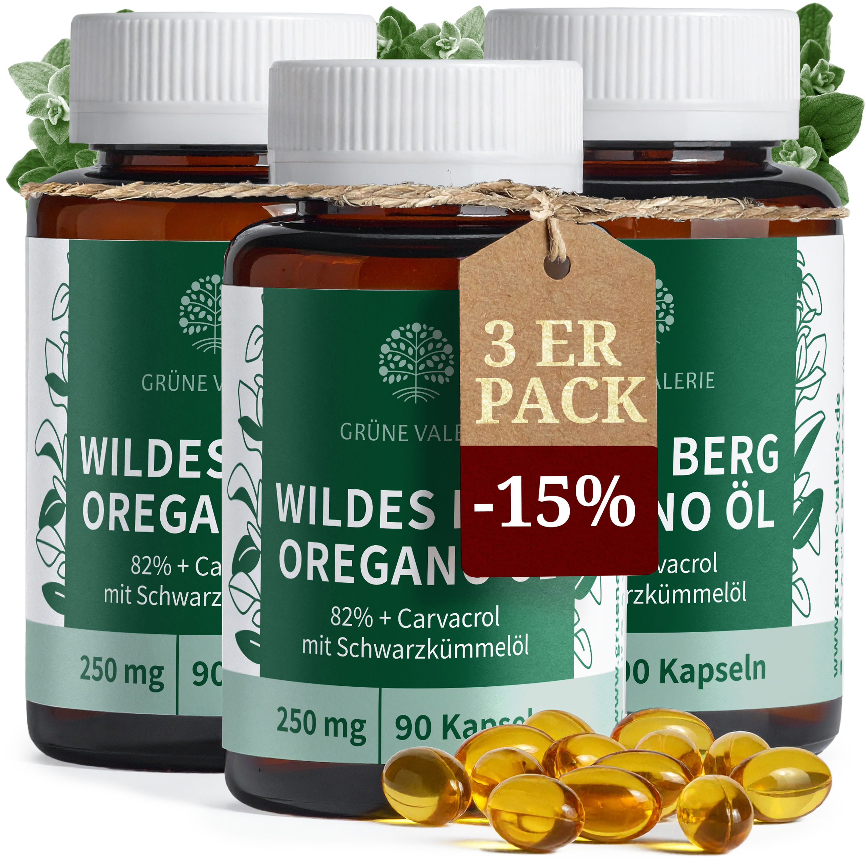 Bio Oregano Öl Kapseln