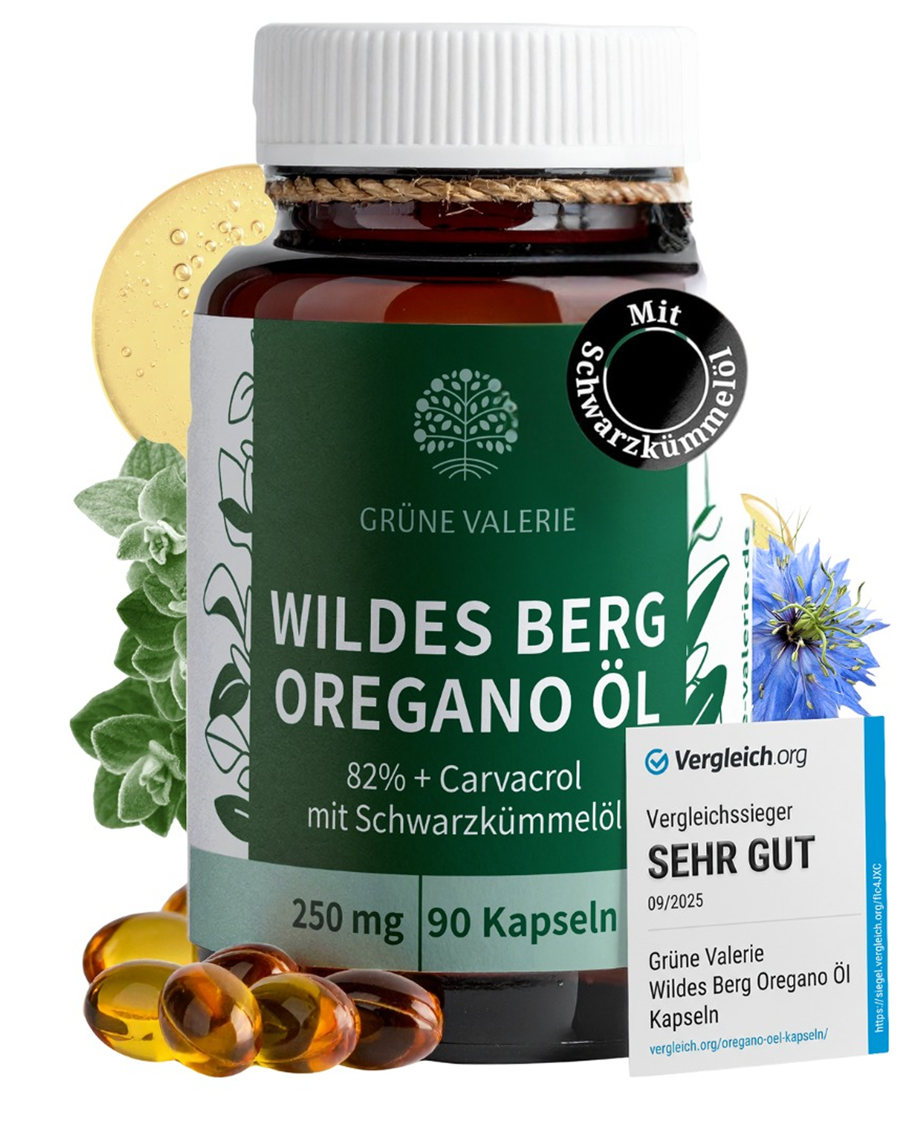 Bio Oregano Öl Kapseln