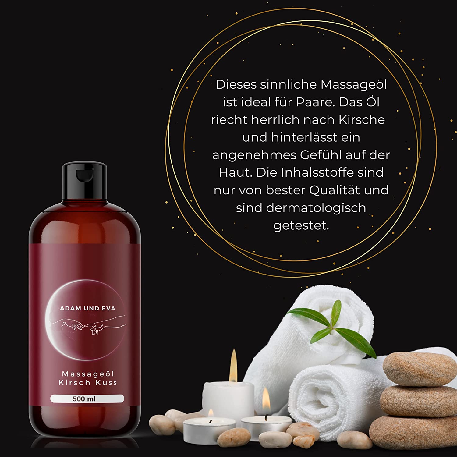 ADAM & EVA® Massageöl Kirsch Kuss